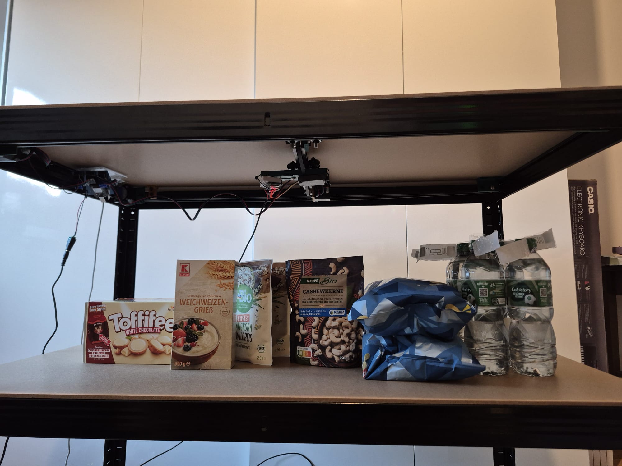 Sentr automated moving rail system